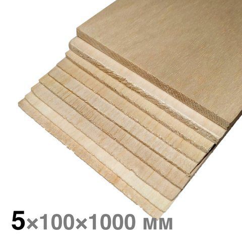 Бальза 5&times;100&times;1000 мм 05,0x100x1000 фото