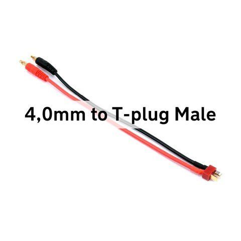 Кабель 4,0mm to T-Plug, 20 см 11178 фото