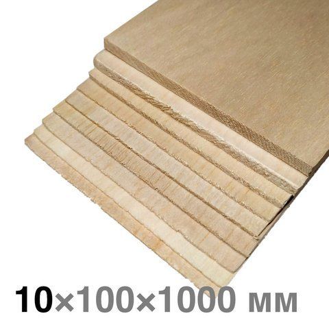 Бальза 10&times;100&times;1000 мм 10,0x100x1000 фото
