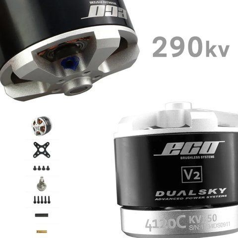 DUALSKY ECO 4120C V2 / 290kv 4120-0290-dualsky фото