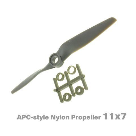 Gemfan APC-style Nylon Propeller 11x7 CCW 110070 фото
