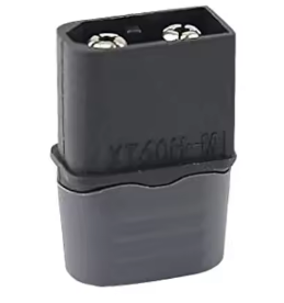 Разъем XT60 Male Genuine с корпусом черный 124 фото