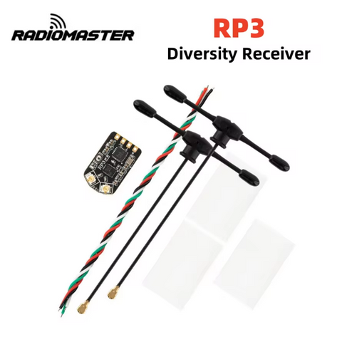 RadioMaster 2.4G ELRS RP3 V2 Diversity Nano ресивер RadioMaster 2.4G ELRS RP3 V2 фото