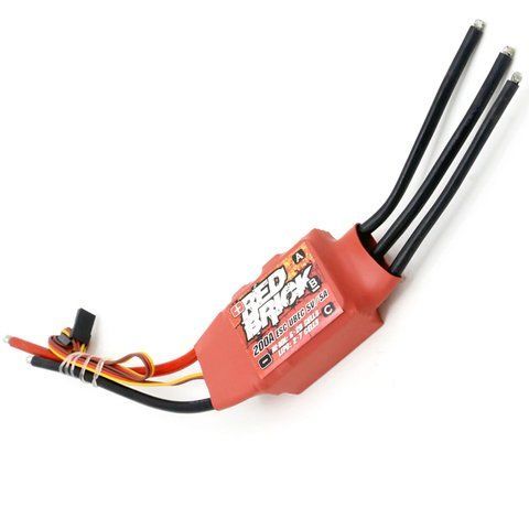 Red Brick Speed Controller 2S-7S 200A 9200a фото